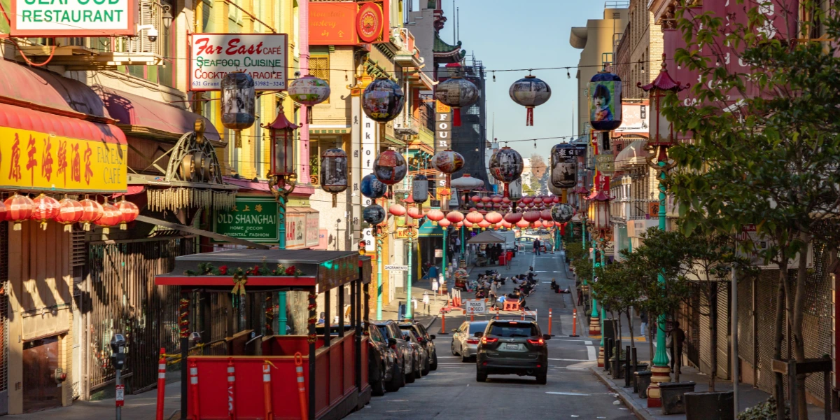 Chinatown in San Francisco, CA
